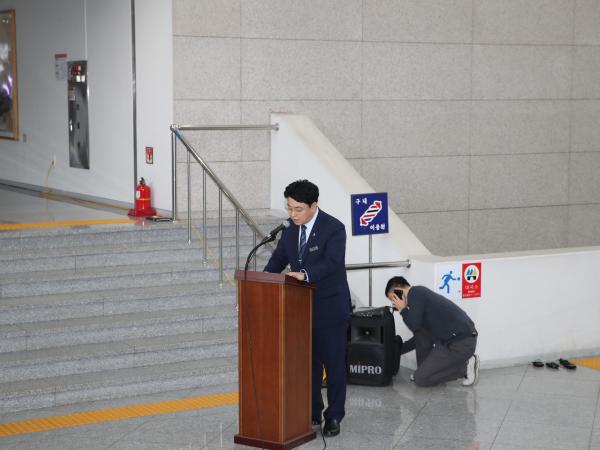 전남-광주 의료체계 구축을 위한 공동 기자회견