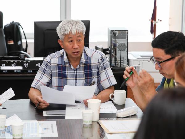 민주노총 전남본부 및 공공서비스노조 간담회