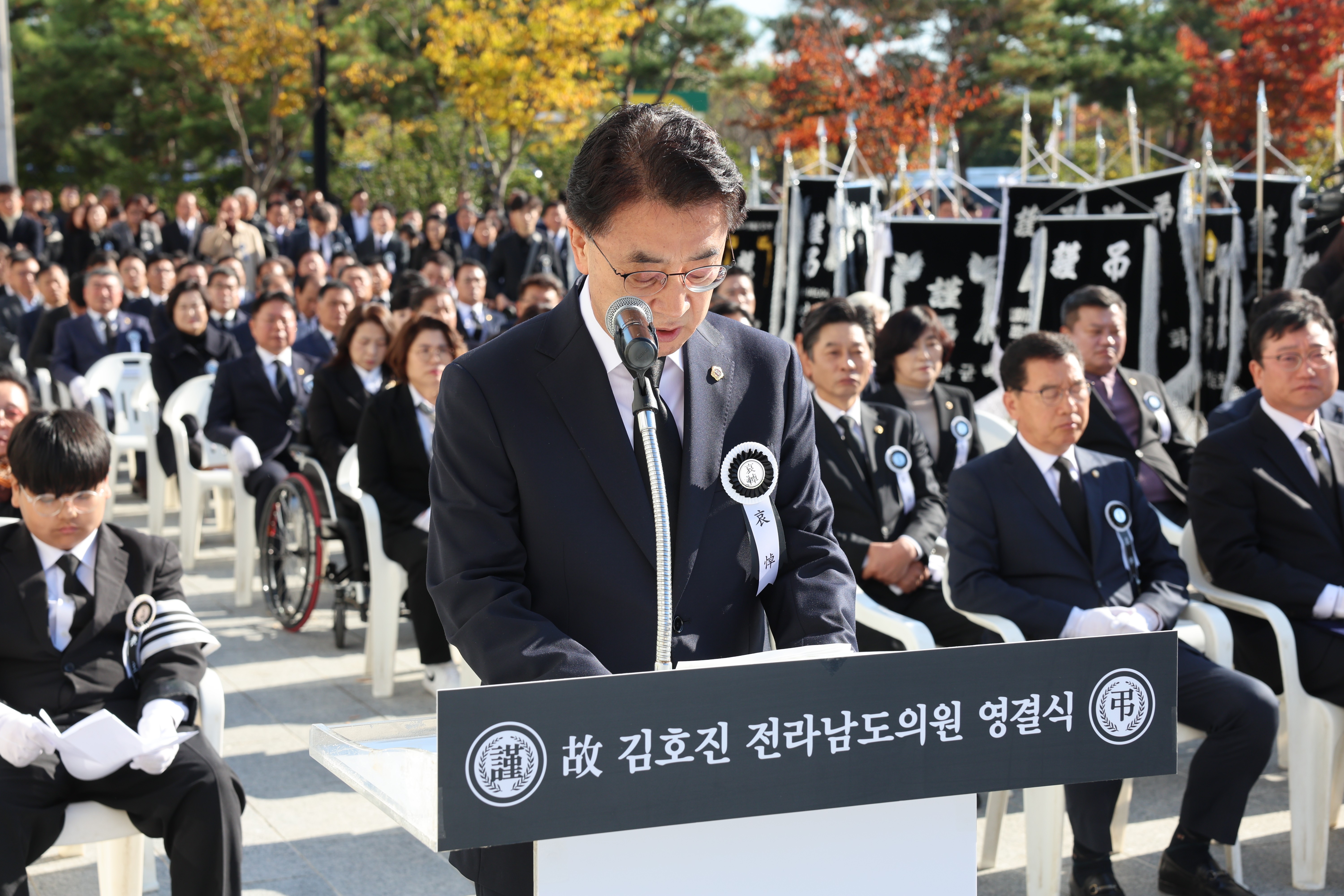 (故)김호진 전라남도의원 영결식 첨부이미지 : 24년11월06일 (故)김호진의원 영결식_342.jpg