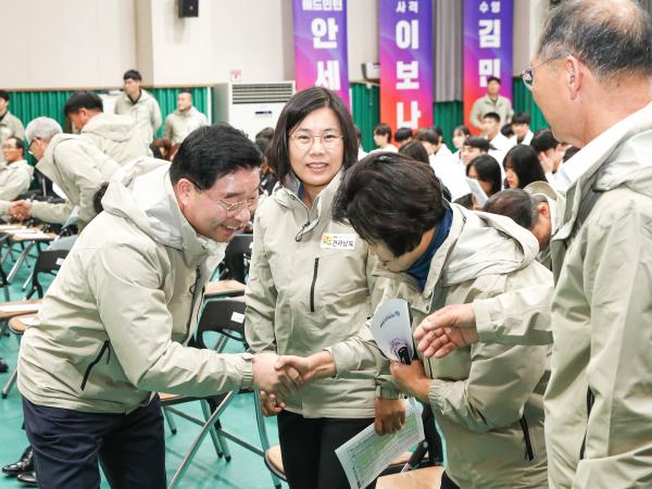 제105회 전국체전 참가 전남선수단 결단식