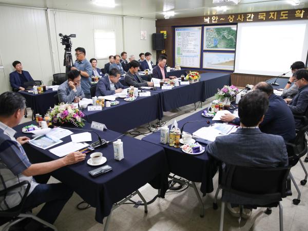 제383회 임시회 안전건설소방위원회 현지활동 '낙안~상사간 국지도 현황 청취'