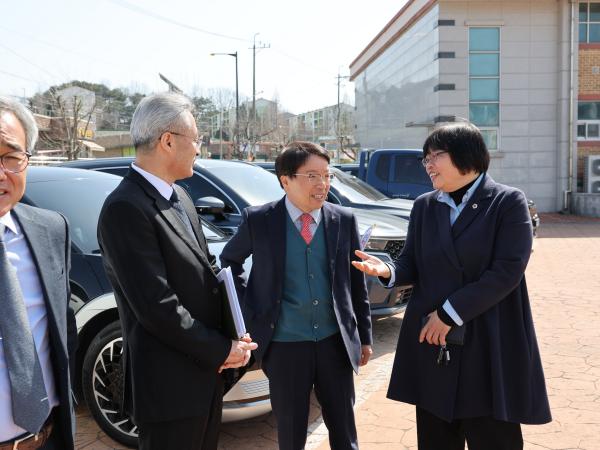 제378회 임시회 교육위원회 장성 삼계중.고등학교 현지활동