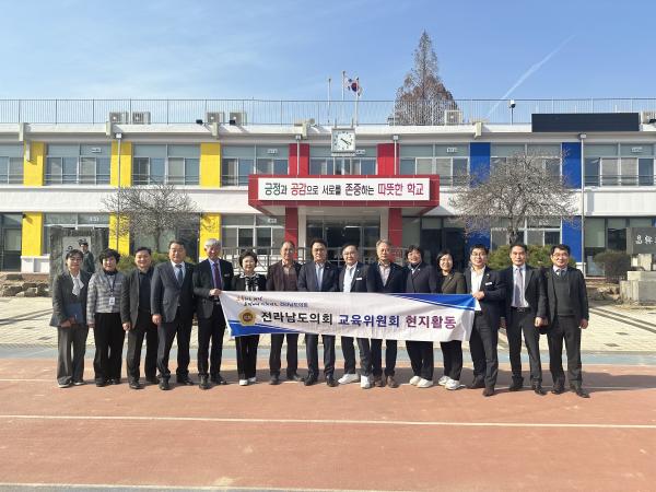 제378회 임시회 교육위원회 창평초등학교 현지활동